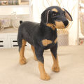 YueYangSport Lifelike Dog Plush Toy 70cm Giant Realistic Animals Stuffed Rottweiler Dog Plush Toys Home Decoration Gift For Children. 