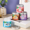 Car 220g Jello Perfume Air Freshener Car Balm Deodorizing Long-Lasting Fragrance Scent Auto Aromatherapy VANILLA. 