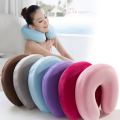 U Shaped Travel Neck Pillow Slow Rebound Memory Foam Pillow for Office Flight Traveling Cotton Pillows Head Rest Cushion. 