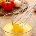 Whisker Mixer Beater Egg Sauce Balloon Design Stainless Steel Kitchen Utensil For Blending, Whisking, Beating And Mixing 10 inches. 