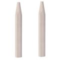 2Pcs Badminton Racket Handle Grip Wooden Badminton Handle Repair of Badminton Racket. 