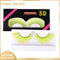 Enigma- Eyelash Extensions Vibrant 3d Colored Lashes for Halloween Cosplay Makeup Soft Fluffy Fiber Extensions in Rich Colors 9mm Fake Eyelashes for A Standout Look. 