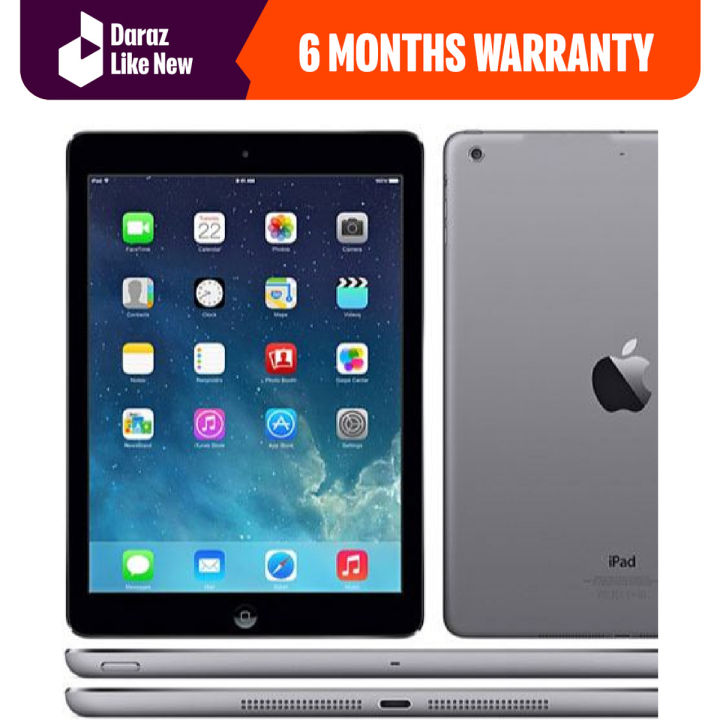 Apple iPad Air 1 With 9.7 inches - 16GB - (Retina Display) Wi-Fi (1st Generation) - 9.7" - WIFI - GREY - FREE COVER