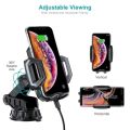 Choetech 15W Fast Wireless Car Charger – Black. 