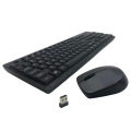 Wireless Keyboard and Mouse Combo 2.4GHz USB Plug-and-Play Numeric Keypad Adjustable Tilt Legs Optical Wireless Mouse Full-Size Computer Keyboard Compatible with PC, Laptop. 
