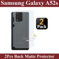 2Pcs Samsung Galaxy A52s Matte Protection Soft Skin Sheet Soft Film Back Protector For Samsung Galaxy A52s. 