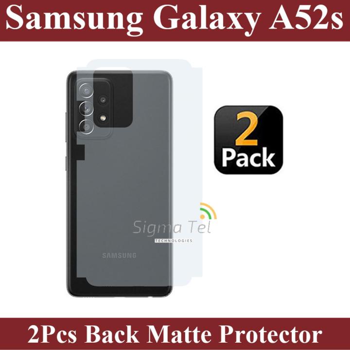 2Pcs Samsung Galaxy A52s Matte Protection Soft Skin Sheet Soft Film Back Protector For Samsung Galaxy A52s