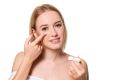 Blue Contact Lens | Color Lens Blue With Box and Water Solution. 