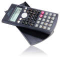 Deli 1710 Function Large Screen Multi functional Scientific Calculator Middle School Students with Sliding Cover Protection for Exam Use. 