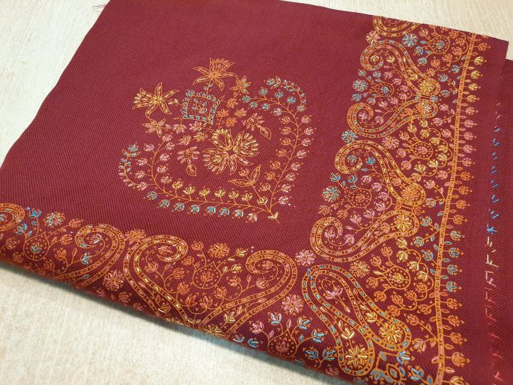Winter%204%20border%20Kashmiri%20Hand%20Embroidered%20Shawl%20For%20Women/Girls%20-%20Image%2010