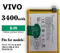 Vivo V11 V11 Pro Battery Replacement B-FO Battery with 3400mAh Capacity _ Silver. 