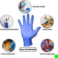 1 pair Nitrile Disposable Gloves for RESIN ART for safety precaution and epoxy resin work. 