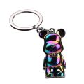 【HOT】 New Creative Zinc Alloy Violent Bear Keychains Exquisite Cute Car Key Ornaments Bag Pendant Cartoon Key Chains Jewelry Gift. 