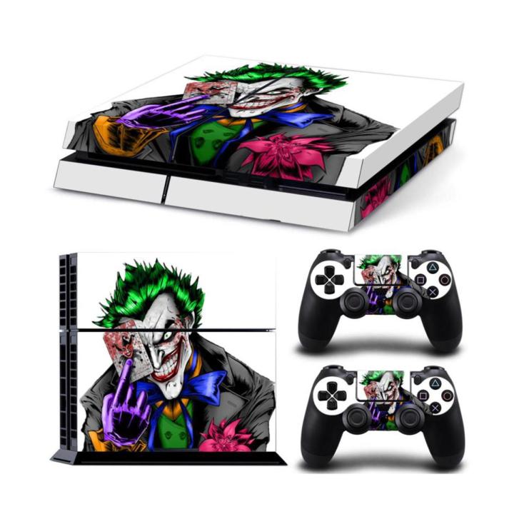 Joker Skin For Ps4 Console Full Wrap With Controller