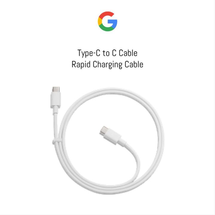 Original USB C to USB C Cable for google Pixel Fast Charging Type C to Type C for Google Pixel 4a 3a XL 4 XL 3 2 XL and All Devices