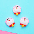 Cartoon Doraemon full body jingle head butt bell resin mobile phone case accessories shoe buckle patch diy headwear. 