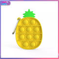 OK2 New Pineapple Pop It Fidget Toy Simple Dimple Toy Cute Mini Pop Keychain Gift for Kids. 