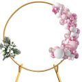Balloons Frame Circle, Easy to Assemble Round Stand, Round Decor Frame, Metal Balloon Stand, Flower Backdrop Frame Round, Round Backdrop Stand for Decoration, Round Balloons Stand, Round Arch Stand For Balloons Decoration. 