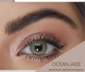 Color lens Eye Contact Lenses Ocean 1-tone Grey With Container + free water kit / disposable lenses / lense, eye lense / color lense / eye lenses for girls. 