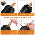 Portable Mini Electric Hand Drill  Mini Drill Machine  easy to use you can easily sharpen your scissors Note random color will be deliver. 