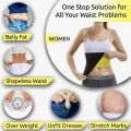 Hot Shaper Slimming Belt, Waist Trainer Body Shaper Belly Fat Burner Hot Belt for Men & Women, Weight Loss Suana Sweat Belt, Abs Exerciser, Home Gym Tummy Trimmer. 