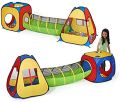 Pop Up 3-In-1 Tunnel Tent with 50 balls for kids. 