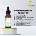 Pure Essentials Apricot Oil - 100% Pure and Organic Apricot Oil for Skin | Acne | Hair | Beauty Oil - Aroma - Aromatherapy. 