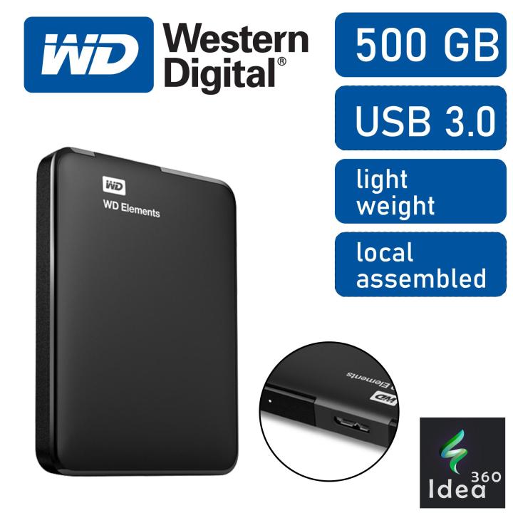 Wd hard outlets drive 500gb