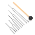 Tuning Fork Sound Healing Tool Set 128HZ 256HZ 512HZ 1024HZ 2048HZ Tuning Fork Tuning Fork Sound Healing Tool Set. 