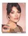 Bella Almond Brown Color Contact Lenses for Weak Eyesight (-0.50 to -4.00 Power) with FREE KIT (100% Original). 