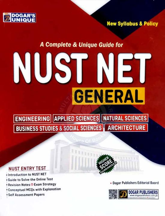 NUST NET General Engineering,Applied Sciences,Natural Sciences,Business Studies and Social Sciences,Architecture