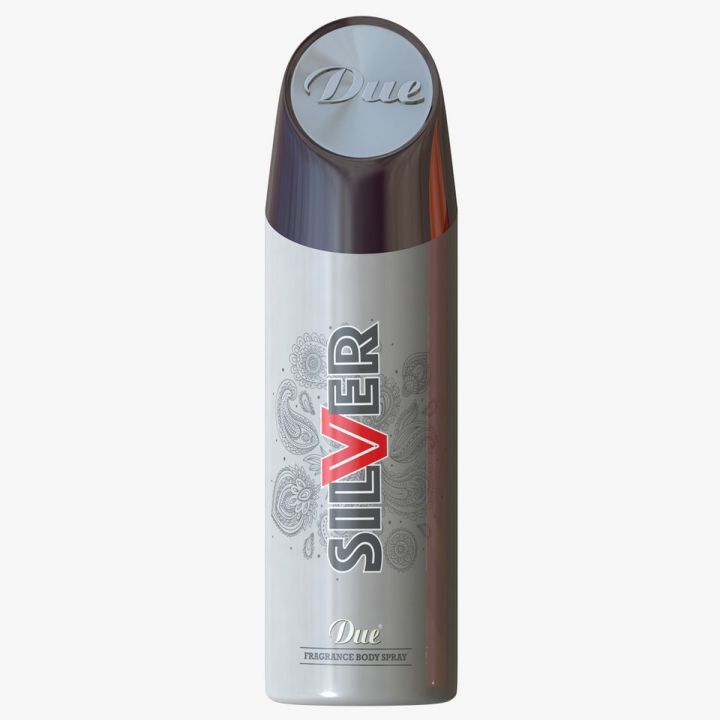 Due Fragrance Body Spray (Silver) 200 ML