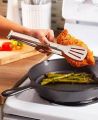 Stainless Steel Food Tongs - Silver By EverGreen Store Karachi. 