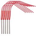 5PCS Electric Cartridge Heater Elements 220V 6mm Tube Diameter Stainless Steel Tubular Heating Elements Wattage 120W. 