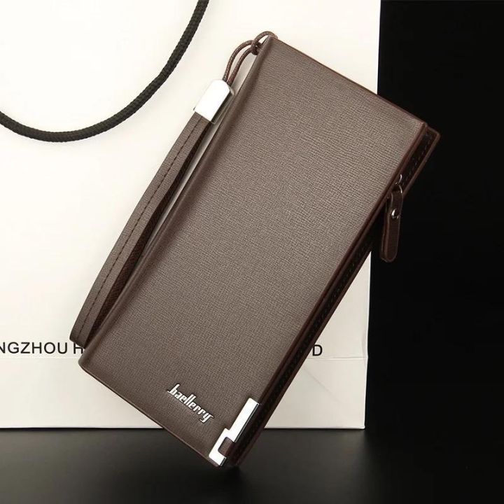 Men%E2%80%99s%20Long%20Slim%20Wallet%20Microfibre%20Leather%20Long%20Purse%20-%20Ultra%20Slim%20and%20Business%20Luxurious%20&%20Finest%20Quality%20-%20Image%202