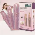 2 in 1 Electric Eyebrow Trimmer & Facial Hair Remover for Women – Rechargeable Painless Eyebrow Shaver & Razor Tool with LED Light – Pen-Style Hair Removal Machine for Face, Eyebrows, Upper Lips, Nose, Chin, Cheeks, Neck, Arms, Fine Hair. 