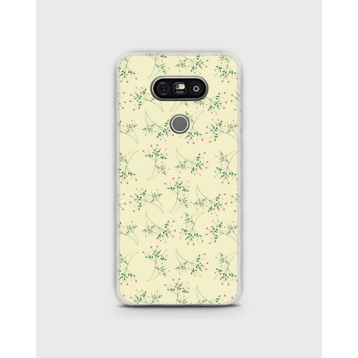 Lg G5 Cover In Hybrid Soft Case Cover Green Patino - 1Cover694