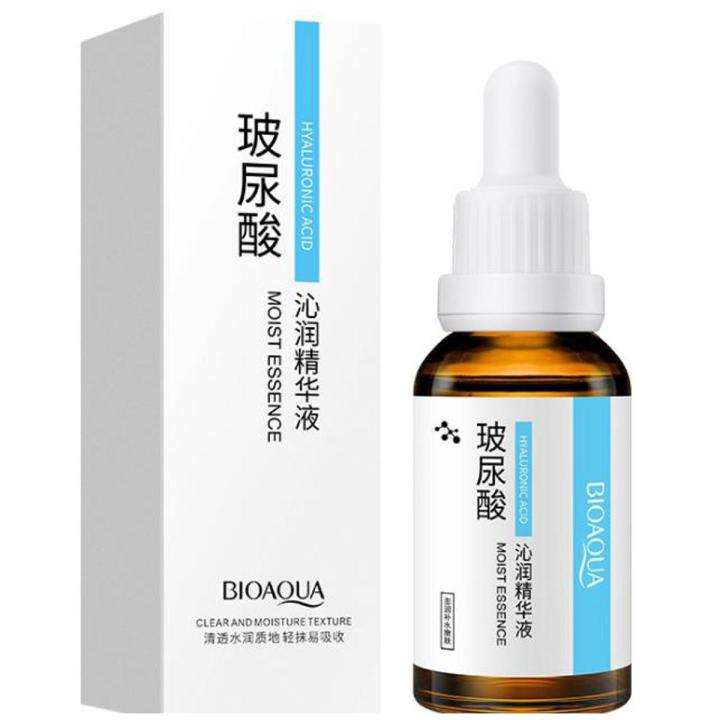 BIOAQUA Hyaluronic Care Essence Clear & Moisture Texture Face Serum 30ml