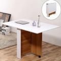 Toheed wood space saving folding dining table. 