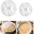 Plastic Bowl Covers Food Covers, Reusable Elastic Stretch Bowl Covers, bowl covers for bread proofing elastic, plastic food covers.. 