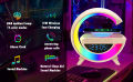 LED WIRELESS CHARGING SPEAKER HM-2307. 