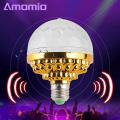 Amamia Party Projection Lamp High Brightness Colorful Rotating Stage RGB LED Bulbs Projection Lamp. 