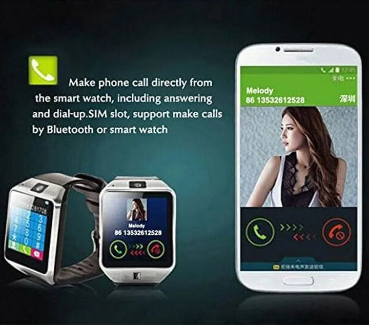 DZ09 Android Smart Mobile Watch Stay Connected and Stylish Watch For Both Mens And Womens Daraz.pk