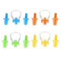 Silicone Swimming Nose Clip Ear Plugs with Carry Case. 