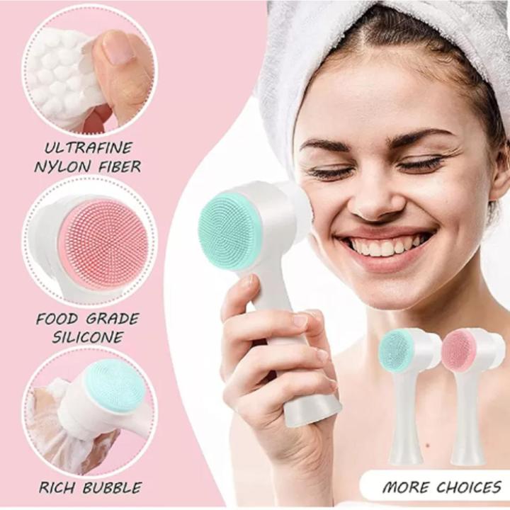 Double%20Sides%20Multifunctional%20Silicone%20Facial%20Cleansing%20Brush%20Portable%20Size%203D%20Face%20Cleaning%20Massage%20Tool%20Facial%20Brush%20-%20Image%202
