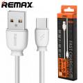 REMAX Fast Charging And Data Cable For Android Type-C 2.1A , 2.1A Fast Charging Data Cable Type-C 100% Original Remax White. 