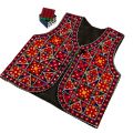 Traditional Colorful Waistcoat for girls New design Beautiful Balochi Jacket. 