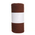 160g/Roll Lace Crochet Yarn Cotton Linen Thread Coarse Linen Thread Round Strand Hollow Cotton Yarn Thick DIY Hat Hand-woven. 