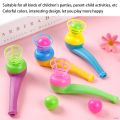Blow Ball Pipe Suspended Children Toy Plastic Training Balance Blowing Ball Board Game Kids Toy. 