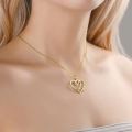 CUSTOMIZED DOUBLE NAME NECKLACE BEST GIFT FOR COUPLES. 